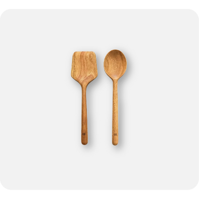 Image of Wooden Utensil Set