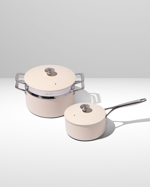 Image of L'ensemble Marmite Polyvalente + Cuiseur Vapeur