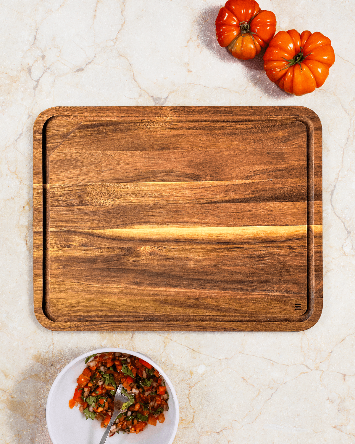 Planche à découper en bois extra large pour cuisine, planche
