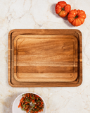 Grooved Cutting Board Set