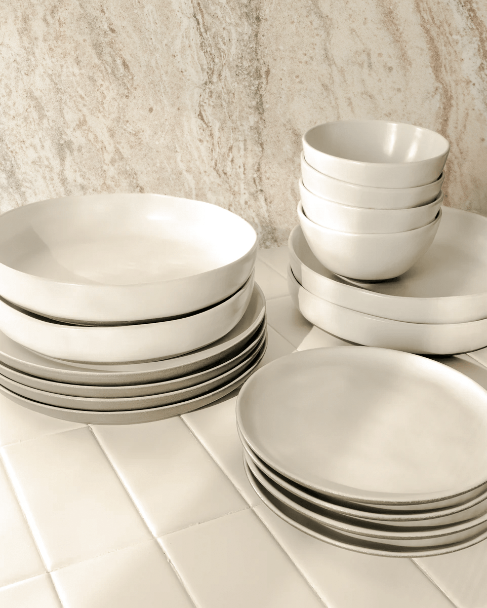 The Kilne Dinnerware Set Ceramic Stoneware Tableware for any