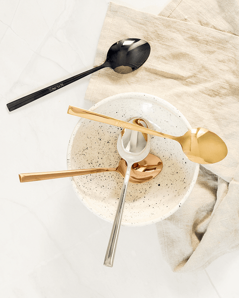 Polished Silver, Polished Rose Gold, Polished Black, Polished Gold