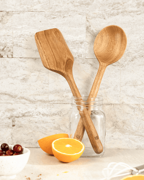 Image of Wooden Utensil Set