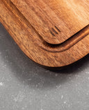 Ensemble de planches à découper rainurées